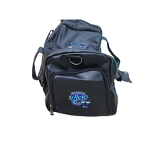 Load image into Gallery viewer, Personalized Embroidered PU Leather Duffel Bag | Extra Large Weekender &amp; Overnight Travel Bag