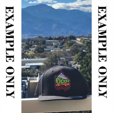 Load image into Gallery viewer, Snapback Hat Custom Embroidery with Digitizing or Text