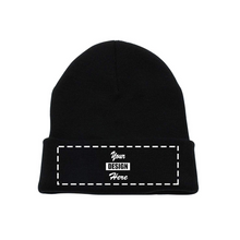 Load image into Gallery viewer, Knit Beanie Winter Cuff Hat with Custom Embroidery With Digitizing or Text