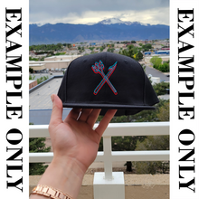 Load image into Gallery viewer, Snapback Hat Custom Embroidery with Digitizing or Text