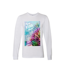 Load image into Gallery viewer, Custom Athletic Long Sleeve Shirt White 100% Polyester sublimation print with Graphic or Text