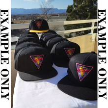 Load image into Gallery viewer, Snapback Hat Custom Embroidery with Digitizing or Text